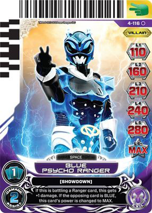 Blue Psycho Ranger 116